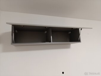 Závesná skrinka siva - 2