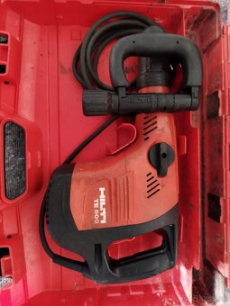 Hilti TE 500 sekacie buracie kladivo sds max - 2