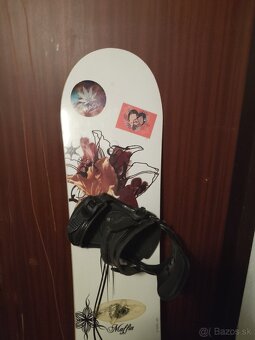 147 cm snowboard WESTIGE Maffia s viazanim - 2
