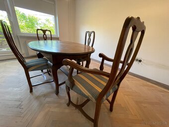 Jedálenský set Chippendale - 2