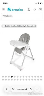 Detská jedálenská stolička multifunkčná 3+ - 2