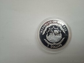 Erwin Rommel - Libéria 5 Dollars - 2