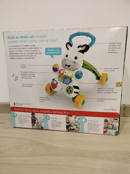Chodítko Fisher Price Zebra - 2