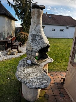 Záhradný krb-gril - 2