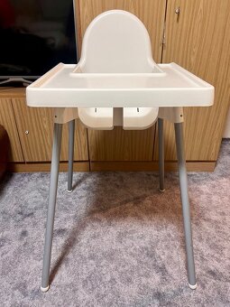 ANTILOP detská vysoká stolička / podnos IKEA - 2