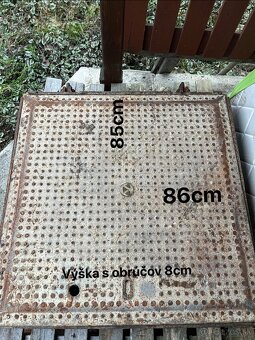 Liatinovy poklop - 2