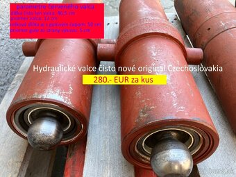 Kyper majler a hydraulický piest na vlečku original ČSSR - 2