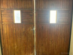 Drevene garazove dvere - 2