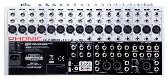 Mixazny pult Phonic Helix doska 24 MKII Firewire Mixer - 2