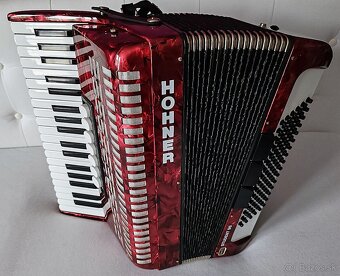 Predam akordeon HOHNER Student 96 bas., TOP stav... - 2
