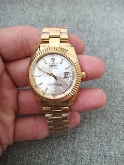 Hodinky Day Date nové, na štýl Rolex-iek - 2