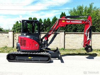 bager Yanmar ViO57-6 rypadlo (5,6ton) + powertilt hlavica - 2