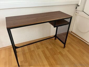 FJÄLLBO – Štýlový laptopový stôl z IKEA (100x36 cm), ako nov - 2