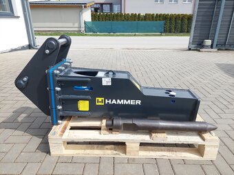 Hydraulické kladivo Hammer HM500 na bager 8-11 ton - 2