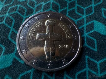 🪙 2 € minca Cyprus 2018 – Idol z Pomosu - 2