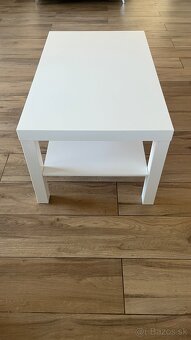 Konferenčný stolík Lack Ikea biely - 2