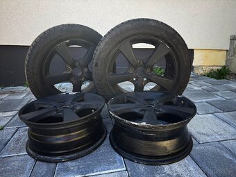 Čierne disky R16 4x + 2x zimné nove pneumatiky - 2