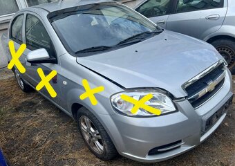 Chevrolet Aveo 1.4 2009 predám MOTOR F14D3, PREVODOVKA, DVER - 2
