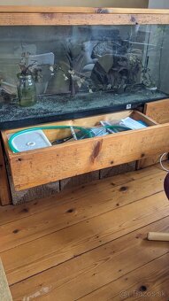 Velke akvarium komplet - 2