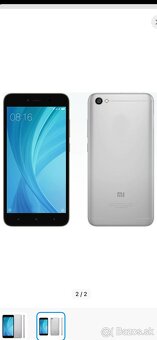 Xiaomi Redmi Note 5A,sloty pre dve sim karty,skoro nepoužitý - 2