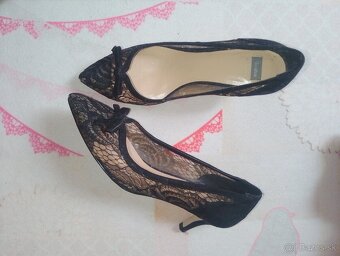 Čipkované lodičky Baťa - 2