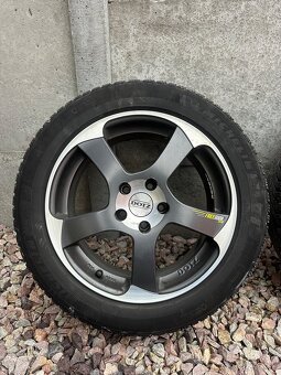 DOTZ Freeride R17 hliníkové disky 5x112 zimná sada - 2