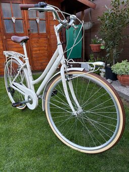 Mestský bicykel MBM boulevard cream - 2