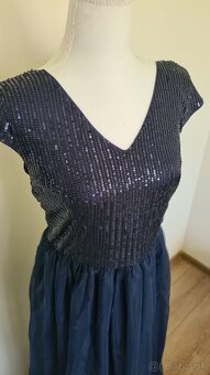 Tmavomodré šaty L/XL - 2