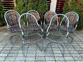 Chrómové stoličky Gastone Rinaldi - 2