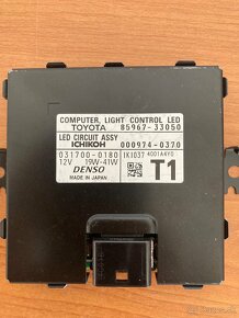 Led modul a riadiace jednotky Toyota - 2