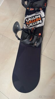 Snowboardový set Nitro Target + viazanie Raiden 157 cm - 2