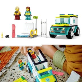LEGO City 60403 Sanitka a snowboardista - 2