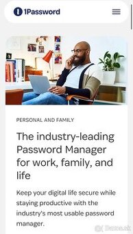 Predplatne 1Password na rok - 2