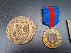 Odznak medaila hasič,požiarnik. - 2
