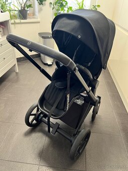 Predám kočík Cybex e-Priam 2022 – podvozok + Seat Pack + hlb - 2