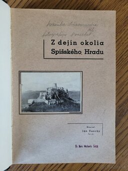 Z dejín okolia Spišského hradu Ján Vencko 1941 - 2