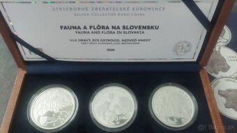 Sada 3x Ag mincí z edície Fauna a flóra - 2