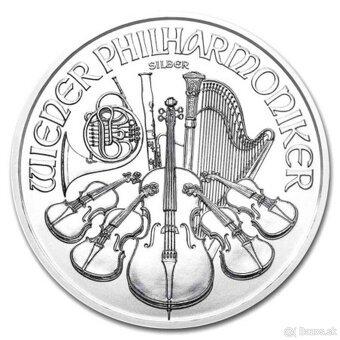 Investičná minca striebro 1oz - 2