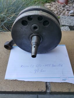 Čz 250 typ 455/475 - kľuka - 2