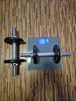 Jednoručky Lifefit 2x7.5kg železné - 2