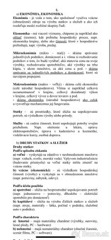 Maturitné témy z ekonomiky a ekonómie - 2