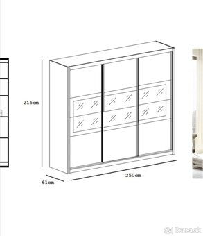 Šatníková skriňa - 2