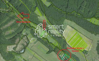 Na predaj, Pozemok v Sielnici, smer Brestová, 1029 m2 - 2