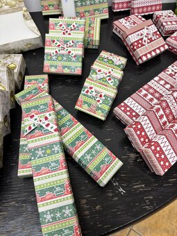 Vianočné krabice na darčeky - 2