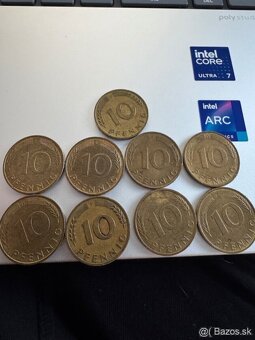 Nemecko - 10 Pfennig (9 ks) - 2