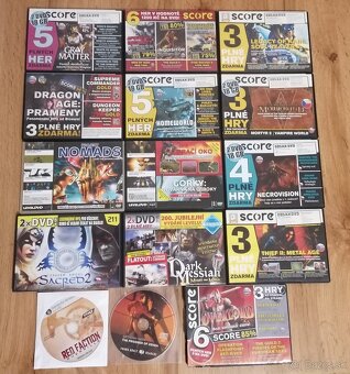 PC Hry + Software (Score, Level...) - 2