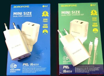 Rýchlonabíjačky 20W - 2