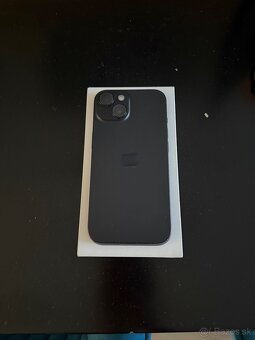 Predám iPhone 15 256 GB, čierny. - 2
