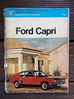 FORD CAPRI originální montážní manualy servisní příručky - 2