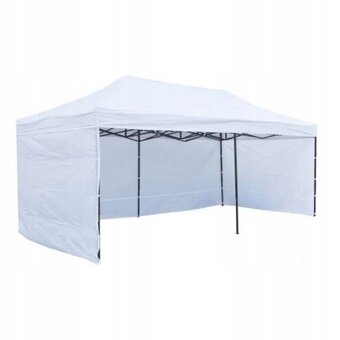 Nožnicový skladaci stan 6x3m s bočnou plachtou - 2